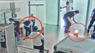 男子武漢機場怒砸無3C認證-尿袋-引發火警-被拘5日