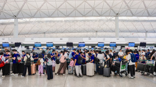 颱風韋帕-機管局-已重新調配約1500班機-預計周二恢復正常航班運作