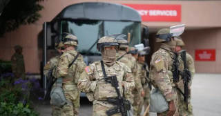 美國防部-洛杉磯局勢恢復穩定-撤離700名海軍陸戰隊員