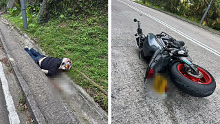 荃錦公路電單車失控自炒-鐵騎士重傷送院不治