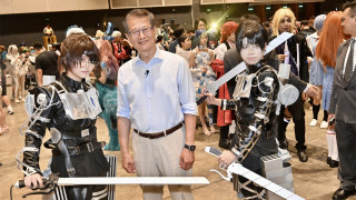 政情-財爺訪動漫電玩節遇開玩笑-有人Cosplay陳茂波