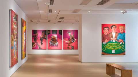 拆解瑣碎日常玩轉黑色幽默-閆鏡州個展-愛本如此-登陸黃竹坑