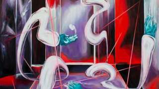 奇異手勢呈現身體空間錯綜糾纏-馮伊雯個展-莫比烏斯環-8月登場
