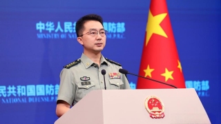 國防部-中方要求美方切實約束一線部隊-立即停止有關侵權挑釁行動