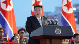 金正恩首次在解放日發表演說-指朝俄團結力量無窮
