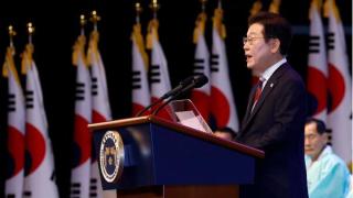 李在明-光復節-演講促日本正視-痛苦歷史--維護韓日兩國信任