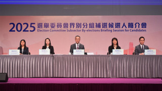 選委會補選-票站外圍禁傾談打手勢-陸啟康-會確保選舉公開公平進行