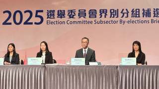 選委會補選-票站外圍禁傾談打手勢-陸啟康-會確保選舉公開公平進行