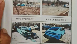 河南臨潁-SU7意外致4死2傷-司機已被捕-當局指網傳-貧困證明-不實