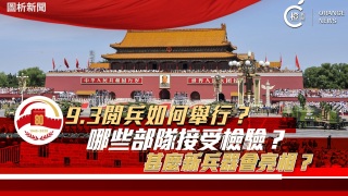 圖析新聞-9-3閱兵如何舉行-哪些部隊接受檢驗-甚麼新兵器會亮相
