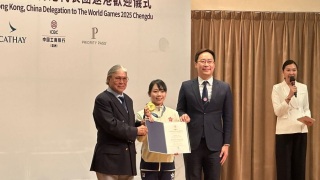 世運會-港隊奪3金2銀1銅凱旋-體育專員-展現港人拼搏精神