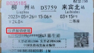 內地紙質火車票10月起正式停用-可在線上開具電子發票用於報銷