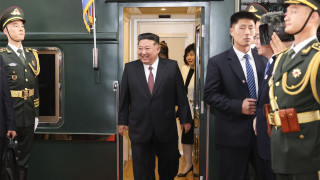 抗戰勝利80周年-金正恩抵達北京-女兒金主愛隨行