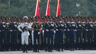 抗戰勝利80周年-閱兵儀式隆重舉行-各大方隊依次走過天安門廣場