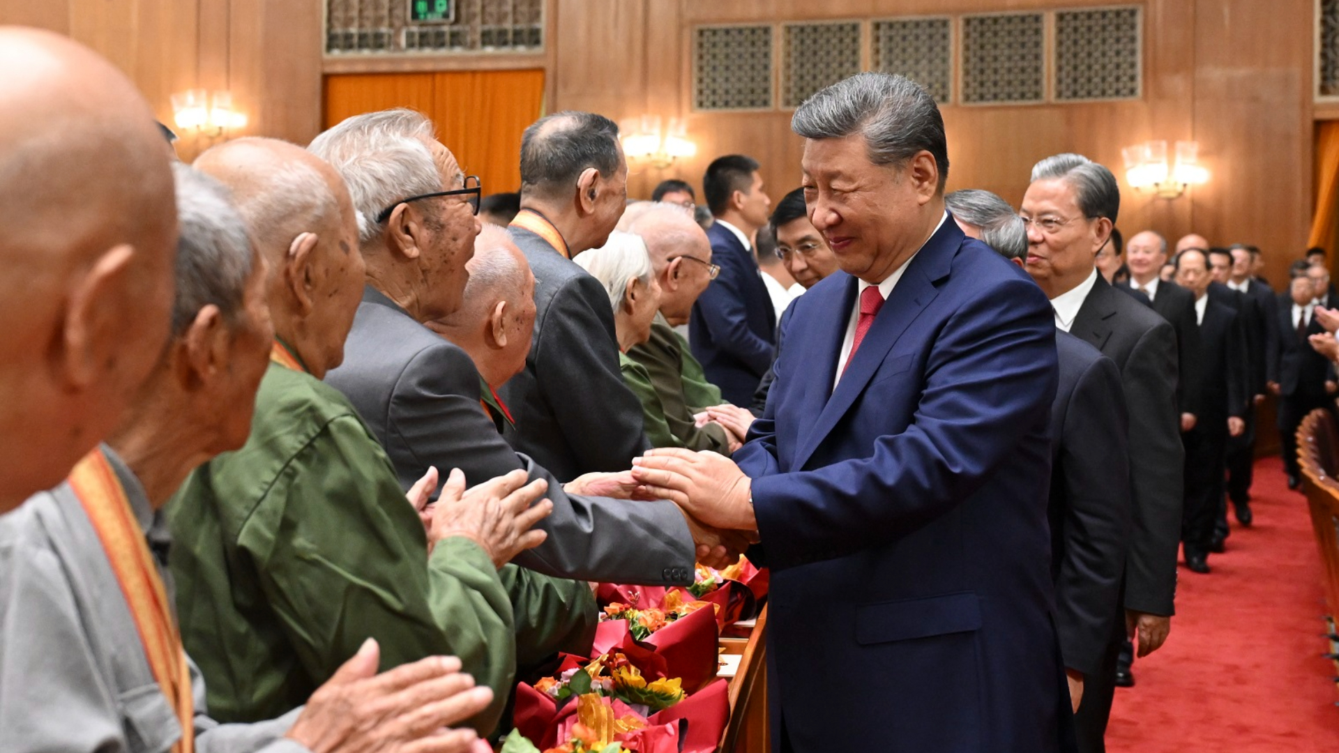 抗戰勝利80周年｜北京昨晚舉行文藝晚會《正義必勝》　習近平等出席觀看