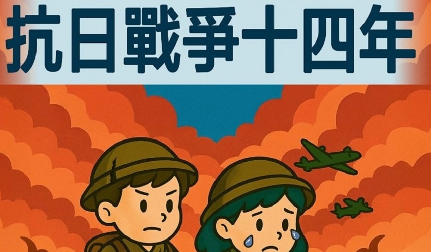 《抗日戰爭十四年》雙語漫畫教材正式發布　免費供香港學校、家長及青少年取用