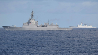 東部戰區-加澳戰艦過航台灣海峽傳遞錯誤信號-解放軍全程跟監警戒