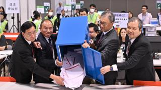 陳國基-電子點票系統運作順利-將應用於立法會選舉功能界別投票
