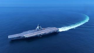 福建艦通過台灣海峽-赴南海開展科研試驗及訓練任務