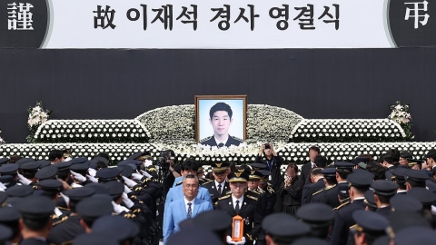 南韓救人殉職海警遺體告別式今舉行　被追授「大韓民國玉條勤政勳章」