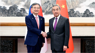 王毅會晤南韓外長趙顯-望雙方以誠相待妥處敏感問題
