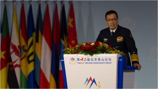 董軍-絕不允許任何-台獨-圖謀得逞-隨時準備挫敗任何外部武力干涉