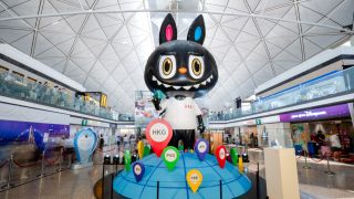 香港國際機場聯藝術家龍家昇打造全球巡展-世界最巨型THE-MONSTERS裝置驚喜亮相