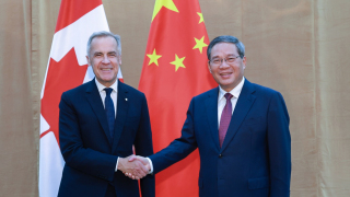 李強會見加拿大總理卡尼-願加強溝通協調-共同推進經濟全球化和自由貿易