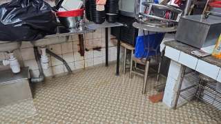 颱風樺加沙-鯉魚門水位上漲-海水湧入茶餐廳