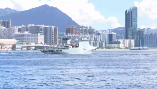 解放軍戚繼光艦沂蒙山艦今日上午啟程離港-將前往泰柬新三國