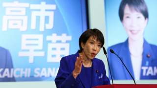 高市早苗當選自民黨總裁-料將成為日本首位女首相