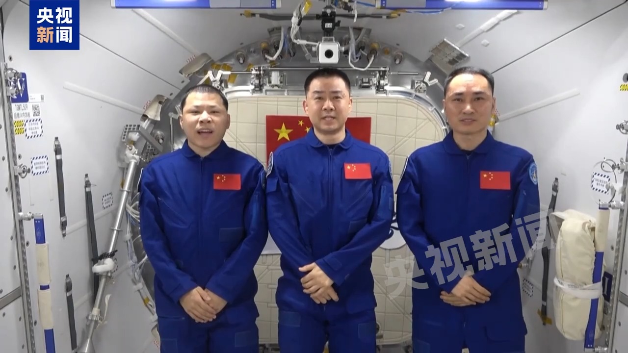 有片‧中秋節｜神二十乘組從「天宮」發來宇宙級祝福　分享太空中秋美食