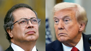 特朗普稱哥倫比亞總統為-非法毒品頭目--佩特羅反諷--我不是商人