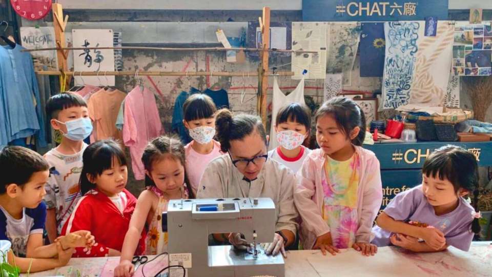 取材自然製作專屬拼布圍巾-CHAT六廠兩天冬日營12月登場