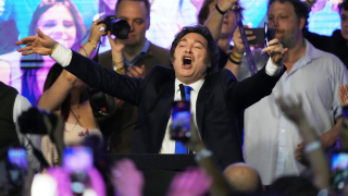 阿根廷國會中期選舉-總統米萊所屬政黨獲壓倒性勝利