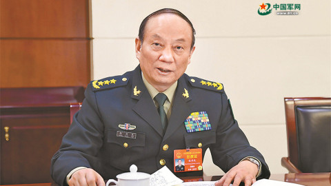 全國人大常委會會議閉幕-任命張升民為中央軍委副主席