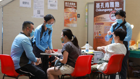 基孔肯雅熱-鳳德邨女校工感染源頭仍待確定-21居民現輕微病徵