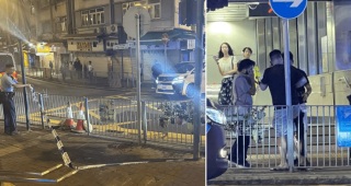 43歲男子西區被人持刀襲擊腳部受傷-清醒送院治理