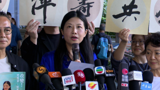 立法會選舉-羅光萍報名參選體演文出界-對撼霍啟剛