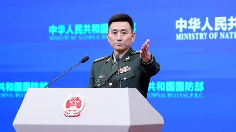 國防部-解放軍將以更強大能力更可靠手段-粉碎-台獨-圖謀和外來干涉