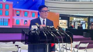 立法會選舉-鄧炳強斥許智峯叫人不投票惡毒-指勸人投白票或違國安法