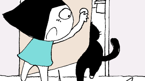 文地貓幸福哲學-阻到我咩