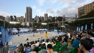 全運會-香港賽區首個競賽項目今登場-沙灘排球賽事維園舉行