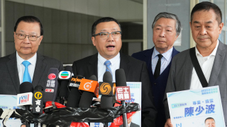 立法會選舉-陳少波報名選委會界別-盼以智庫經驗推動北都發展