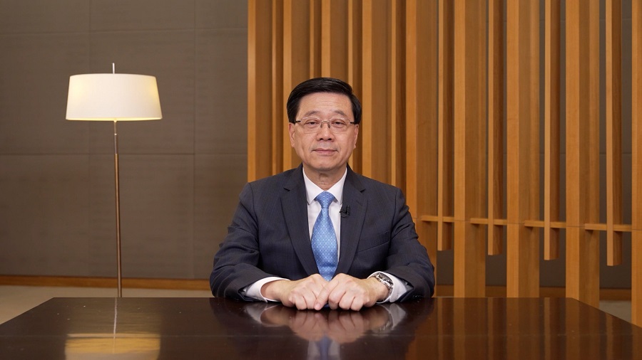 有片︱李家超：深化粵港澳三地規則及機制對接　發揮「引進來、走出去」重要平台作用