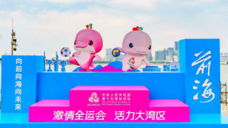 全運會-深圳賽區火炬傳遞明日舉行--全運氛圍-融入前海每一角落