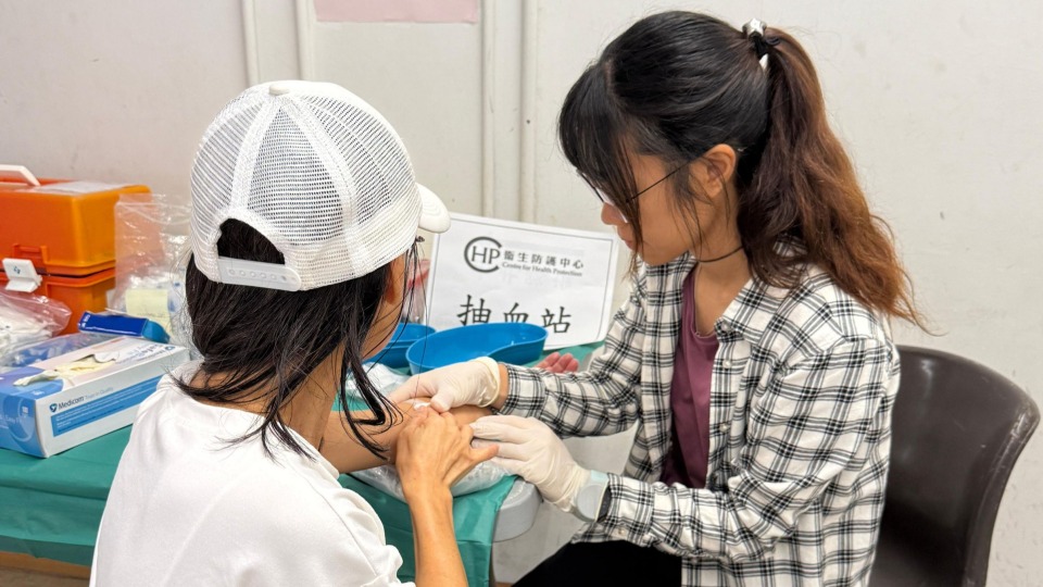 基孔肯雅熱-防護中心為有輕微病徵市民抽血-暫未發現新個案