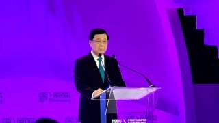 金融科技周-李家超-港擁逾1200間金融科技公司-年增一成