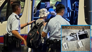全運會-70歲男子維園非法放無人機被捕-警方提醒留意禁飛區免墮法網