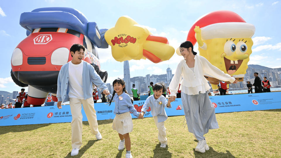 聖誕2025-亞洲最大型輕氣球巡遊12-28登陸香港-雲集20個人氣IP-主題活動